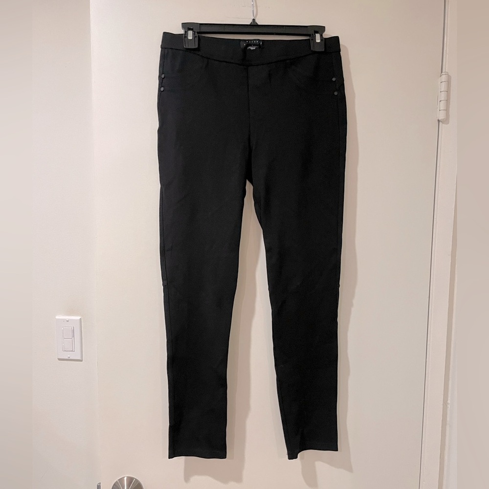 Anthropologie Sanctuary black ponte leggings large